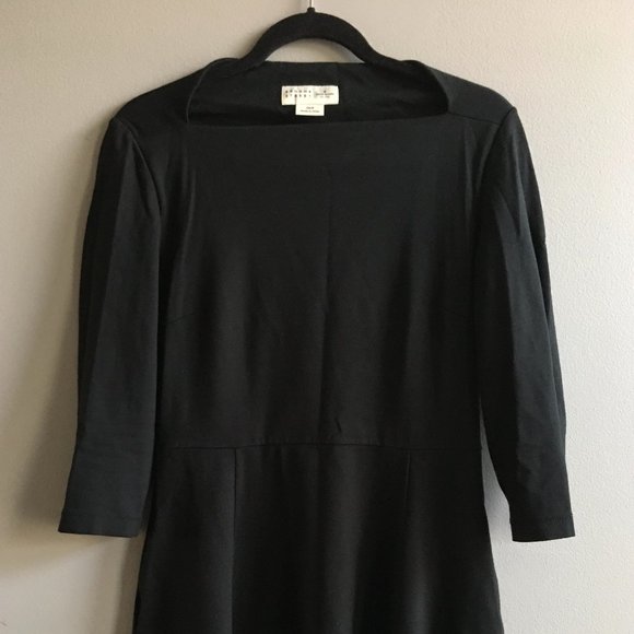 Kate Spade Broome Street Black Skater Dress (M) - Picture 4 of 8